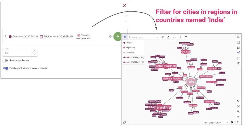 You may use the Graph Data Explorer to explore relationships in your graph.