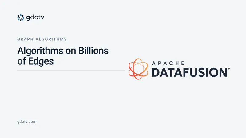 Algorithms on Billions of Edges