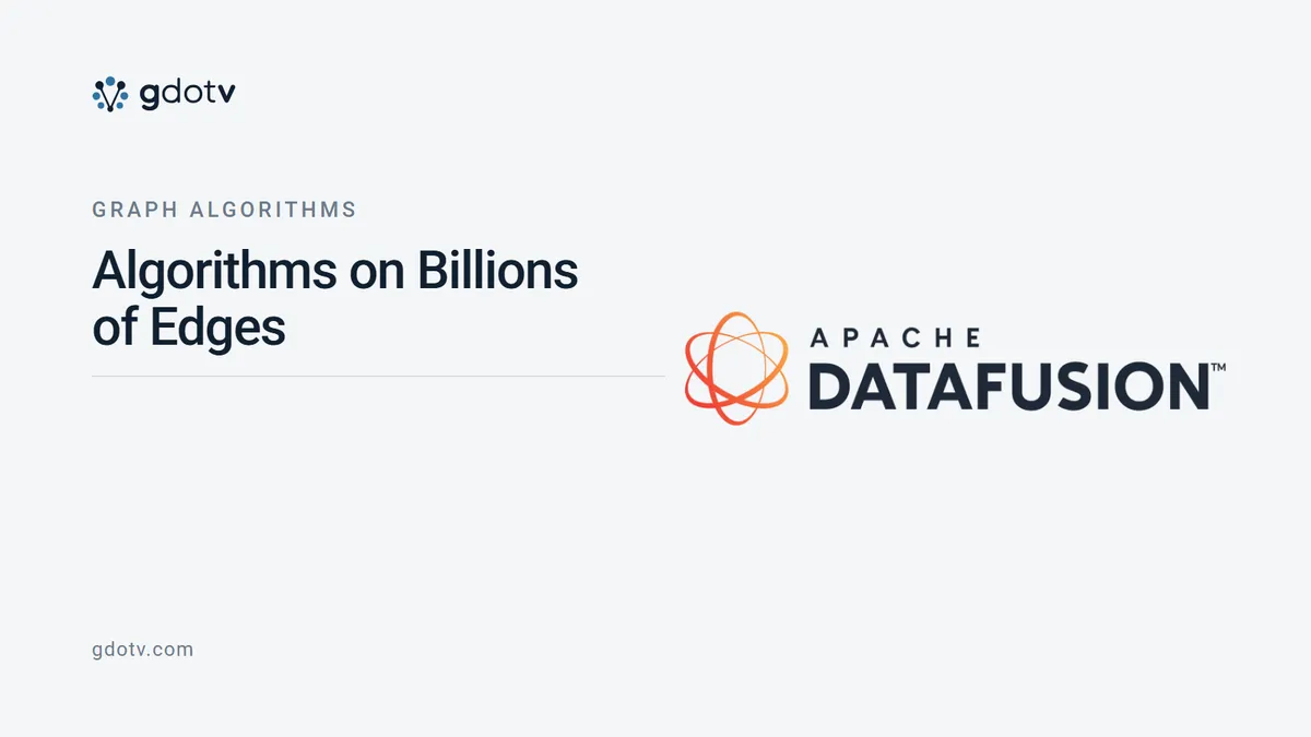 Algorithms on Billions of Edges