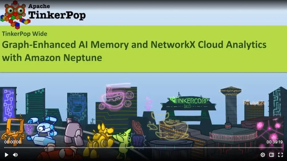 Apache Tinkerpop Wide stream on NetworkX in Amazon Neptune Analytics