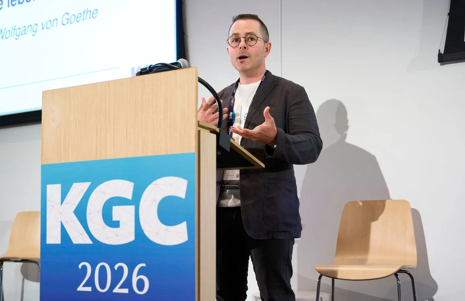 Christian Miles of gdotv at KGC 2026