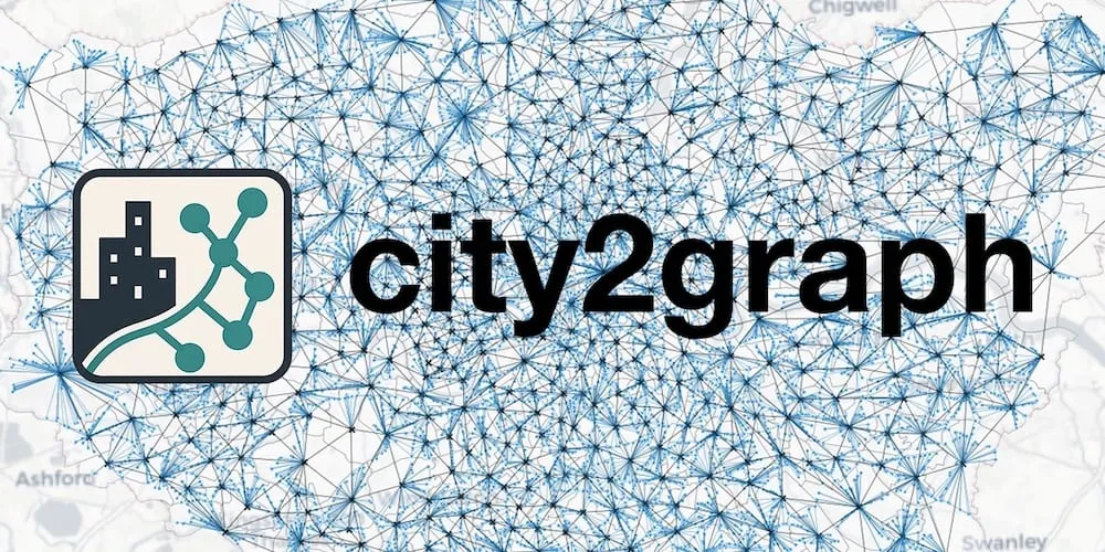 city2graph is a Python library for turning geospatial data into graphs