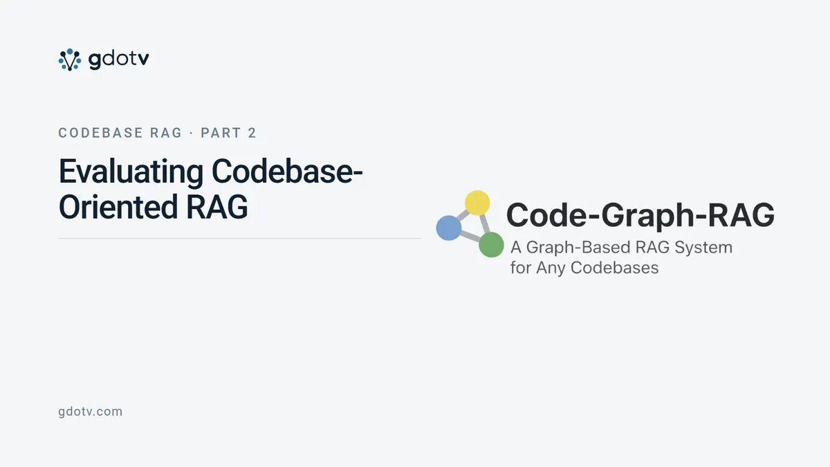 Evaluating Codebase-Oriented RAG
