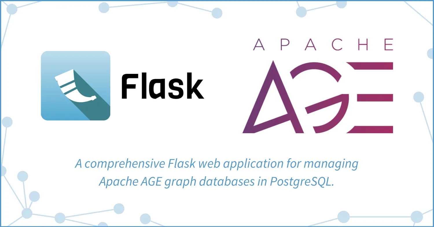 A Flask App for Managing Apache AGE Graph Databases