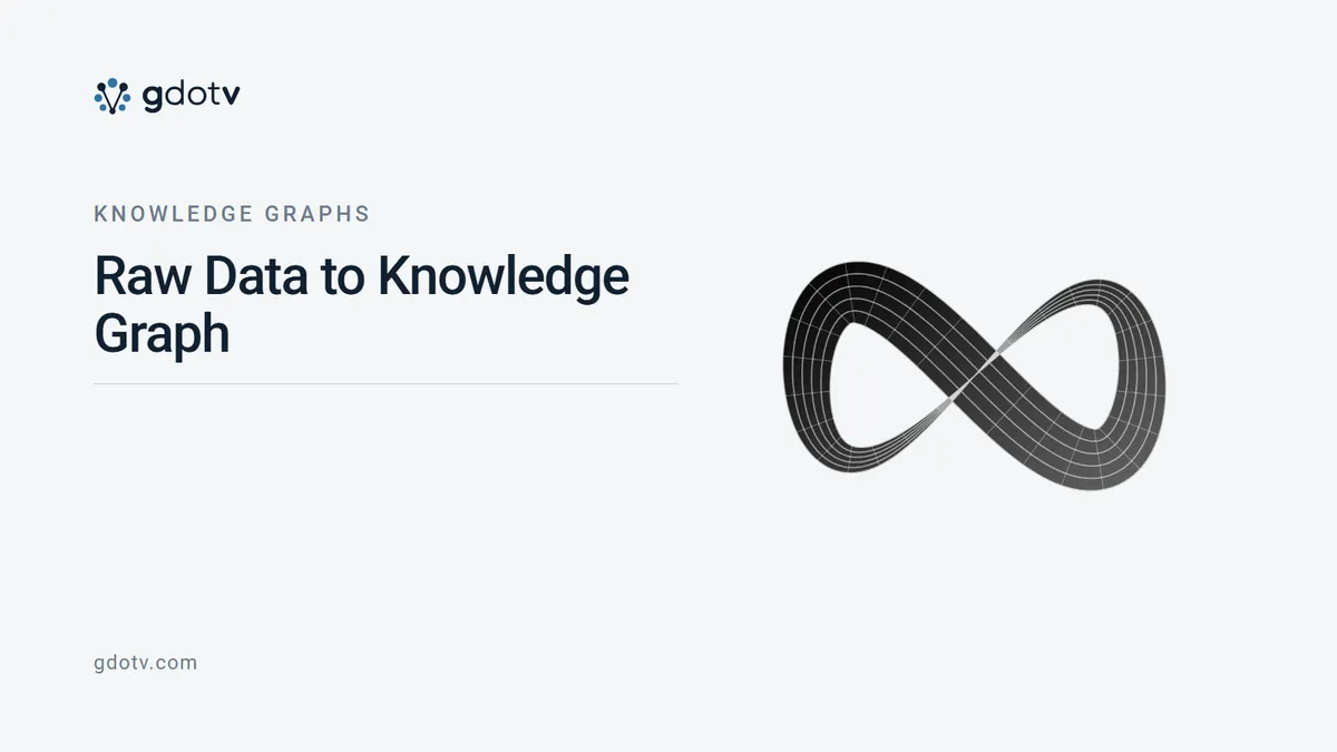 Raw Data to Knowledge Graph