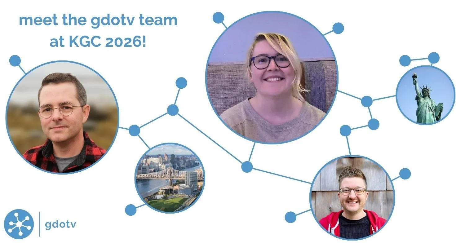The gdotv team is attending the Knowledge Graph Conference 2026!