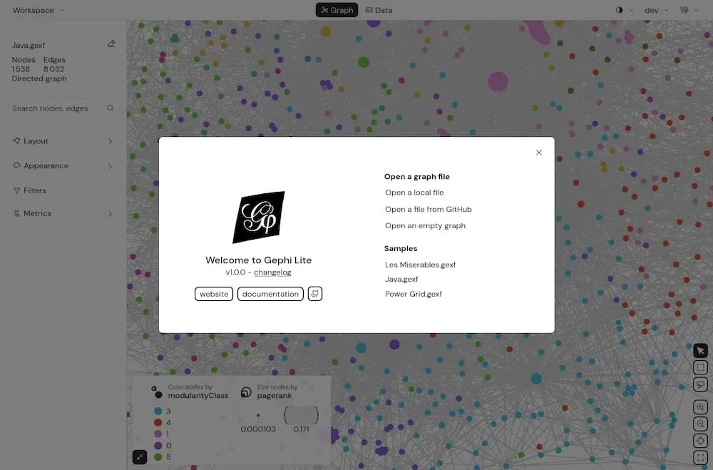 Graph Lite v1.0 graph visualization library release