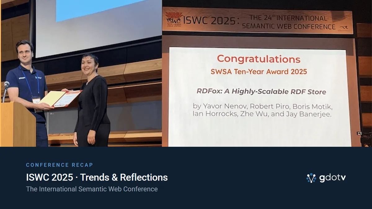 ISWC 2025 · Trends & Reflections — The International Semantic Web Conference