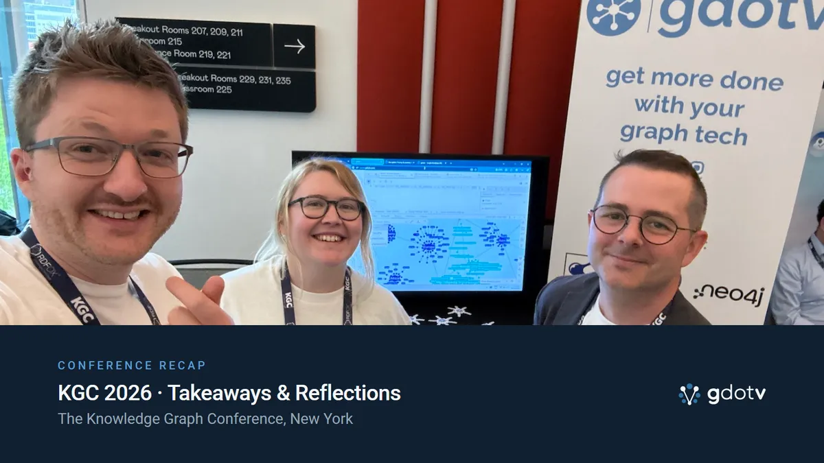KGC 2026 · Takeaways & Reflections — The Knowledge Graph Conference, New York