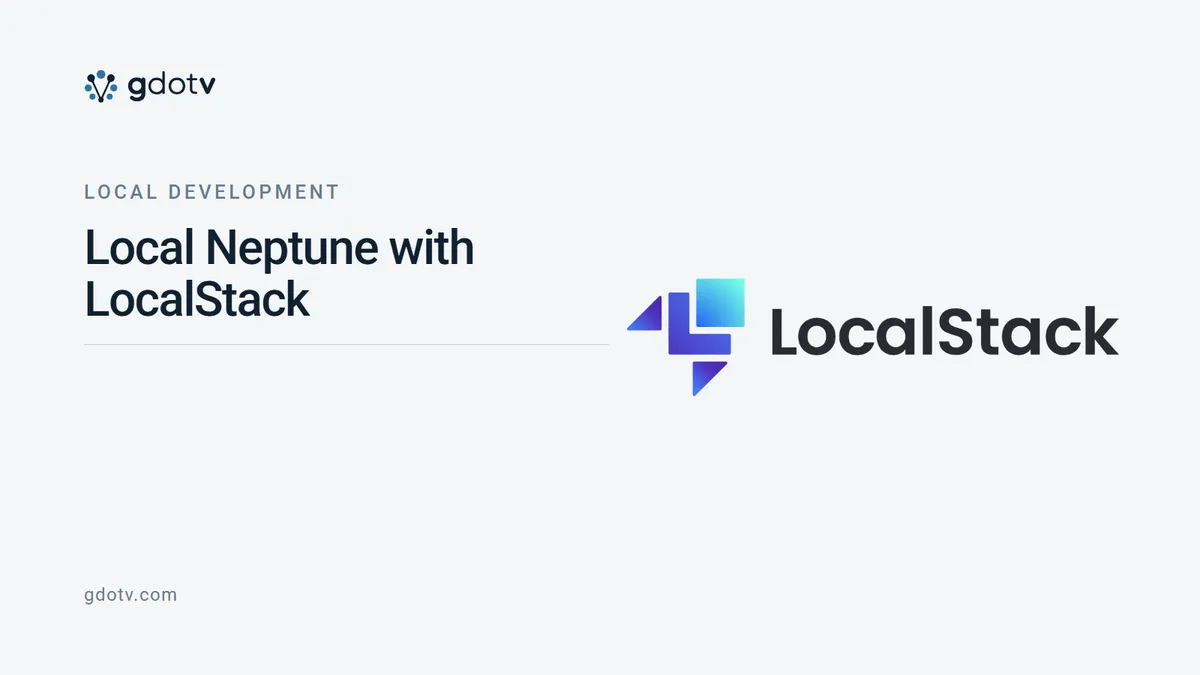 Local Neptune with LocalStack