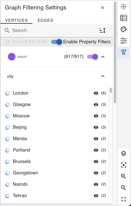 Data Filter Settings