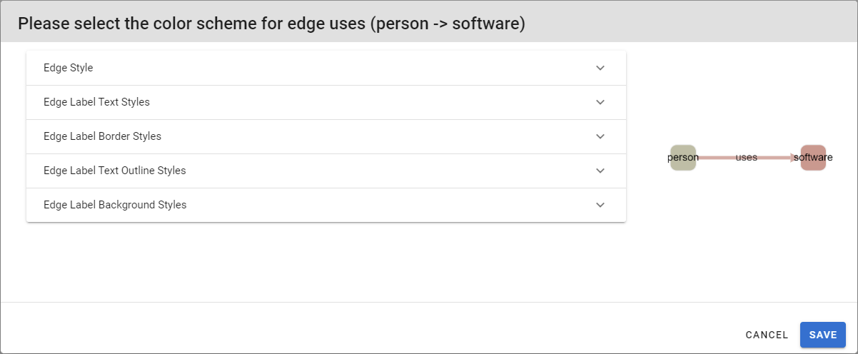 Edit Edge Stylesheet