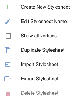 Stylesheet Settings