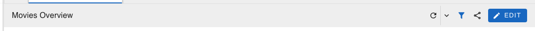 Toolbar View Mode