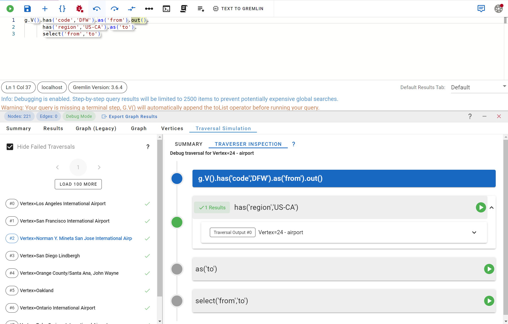 Create graph visualization rules for your Azure Cosmos DB data in just a few clicks.