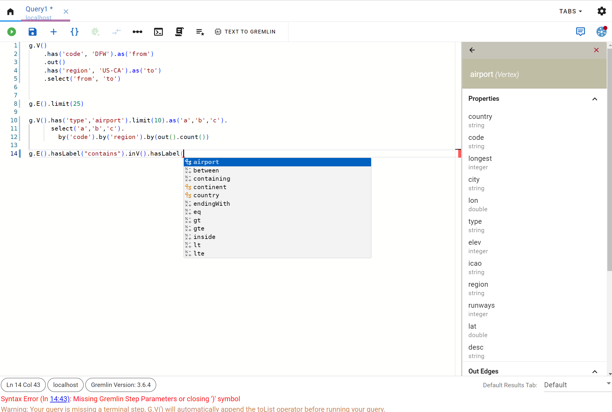 Create graph visualization rules for your Azure Cosmos DB data in just a few clicks.