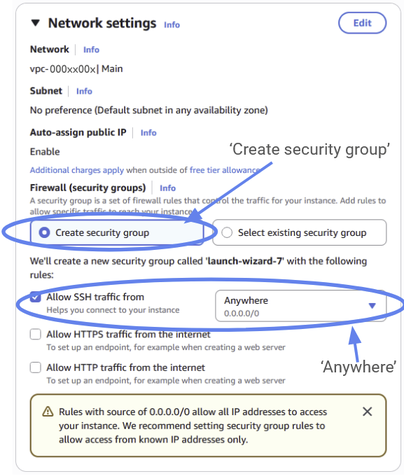 Under firewalls, you should select to 