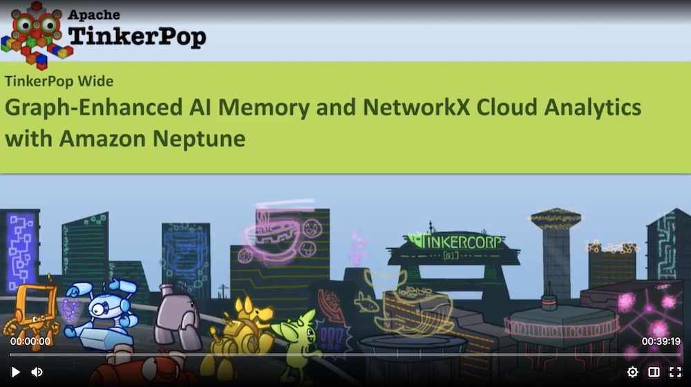 Apache Tinkerpop Wide stream on NetworkX in Amazon Neptune Analytics