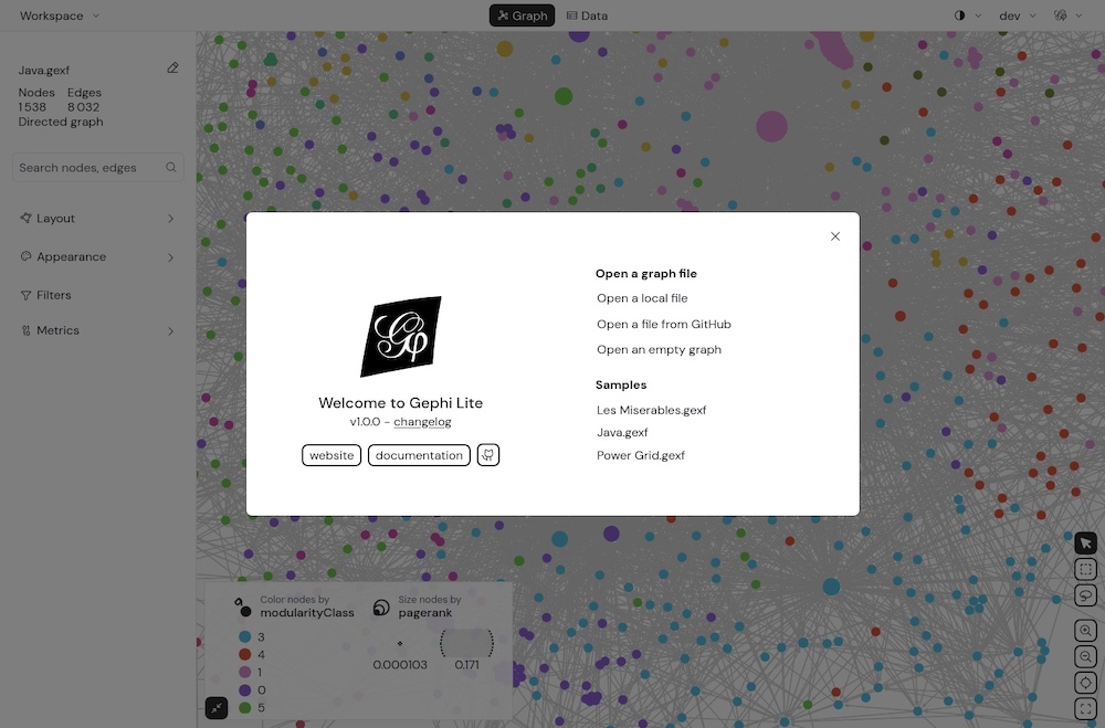 Graph Lite v1.0 graph visualization library release