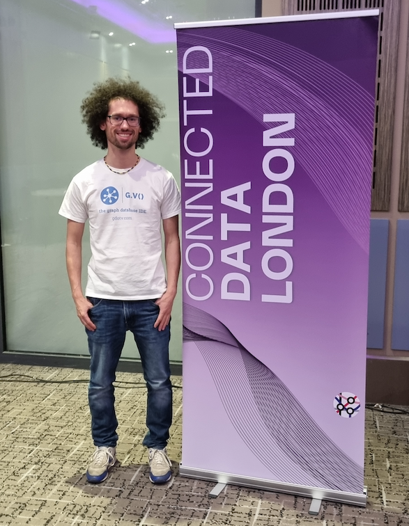 Joe Stainke from G.V() at Connected Data London 2025