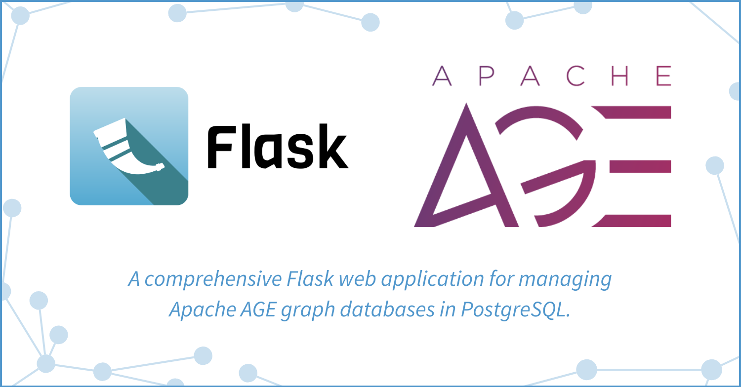 A Flask App for Managing Apache AGE Graph Databases