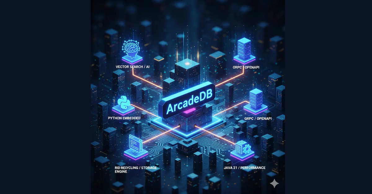 ArcadeDB's 2025 year in review blog post
