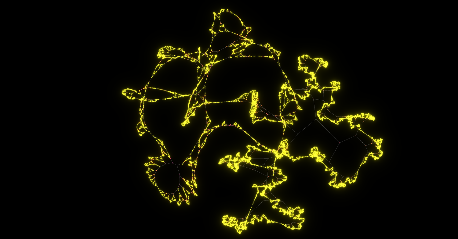 Conway's Game of Life as a graph visualization