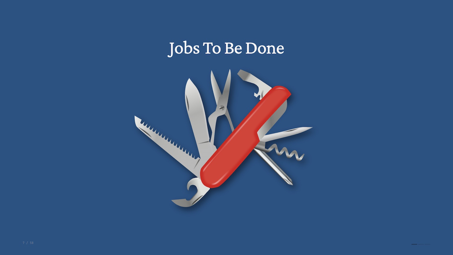The Jobs To Be Done product marketing framework