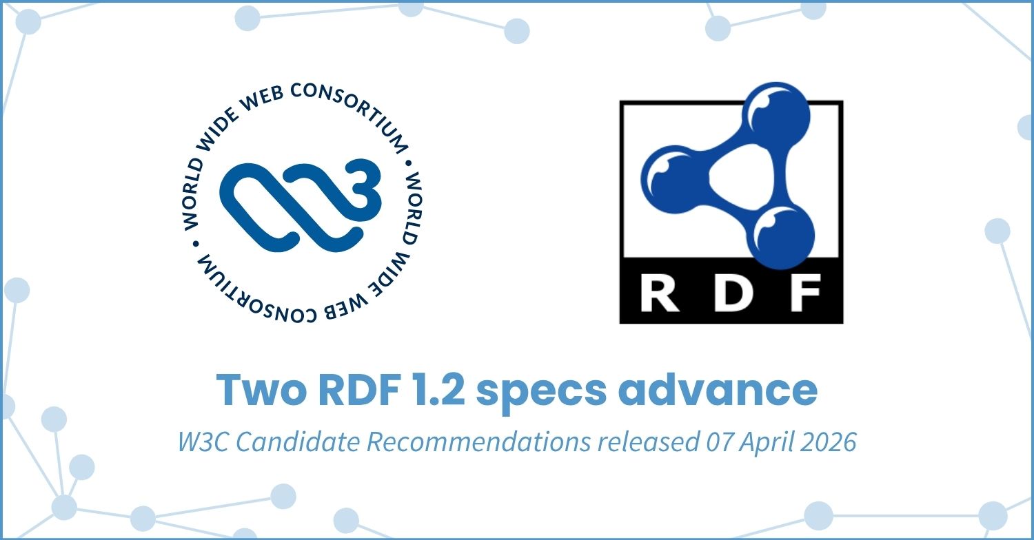 RDF 1.2 moves to W3C candidate recommendation status