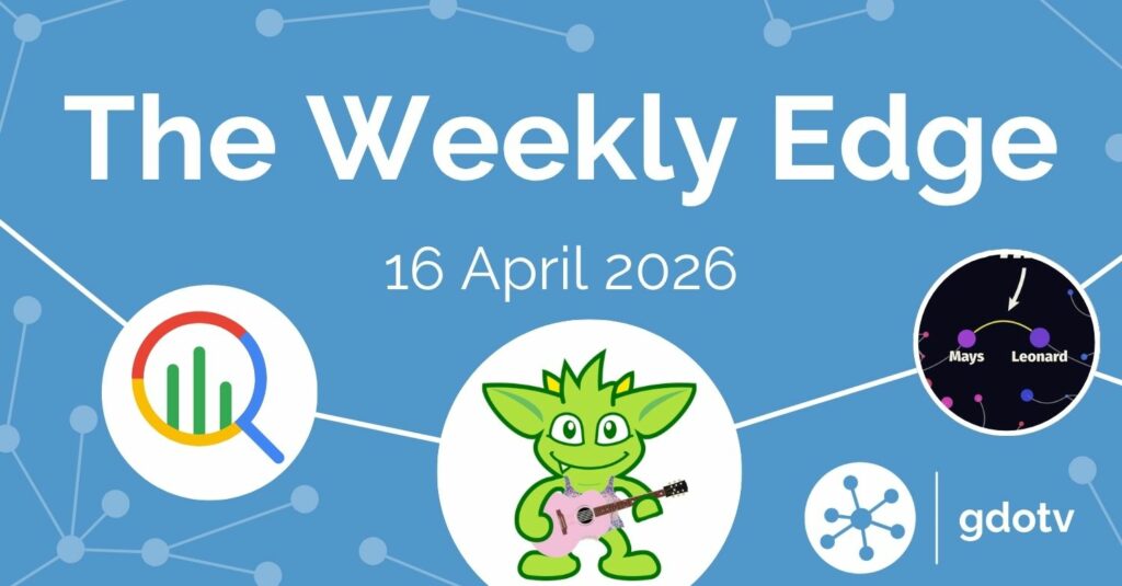 The Weekly Edge: BigQuery Graph Goes Big, RDF 1.2 Advances, TinkerPop Hatches 3 New Gremlins, & more