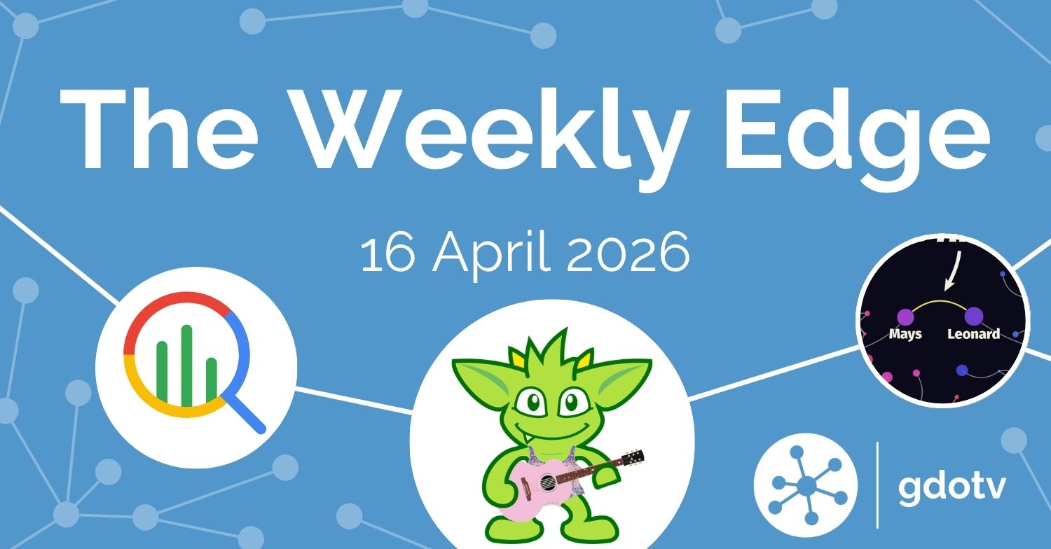 The Weekly Edge: BigQuery Graph Goes Big, RDF 1.2 Advances, TinkerPop Hatches 3 New Gremlins, & more