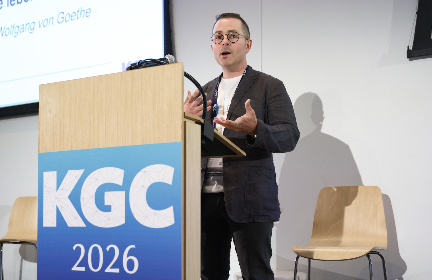 Christian Miles of gdotv at KGC 2026