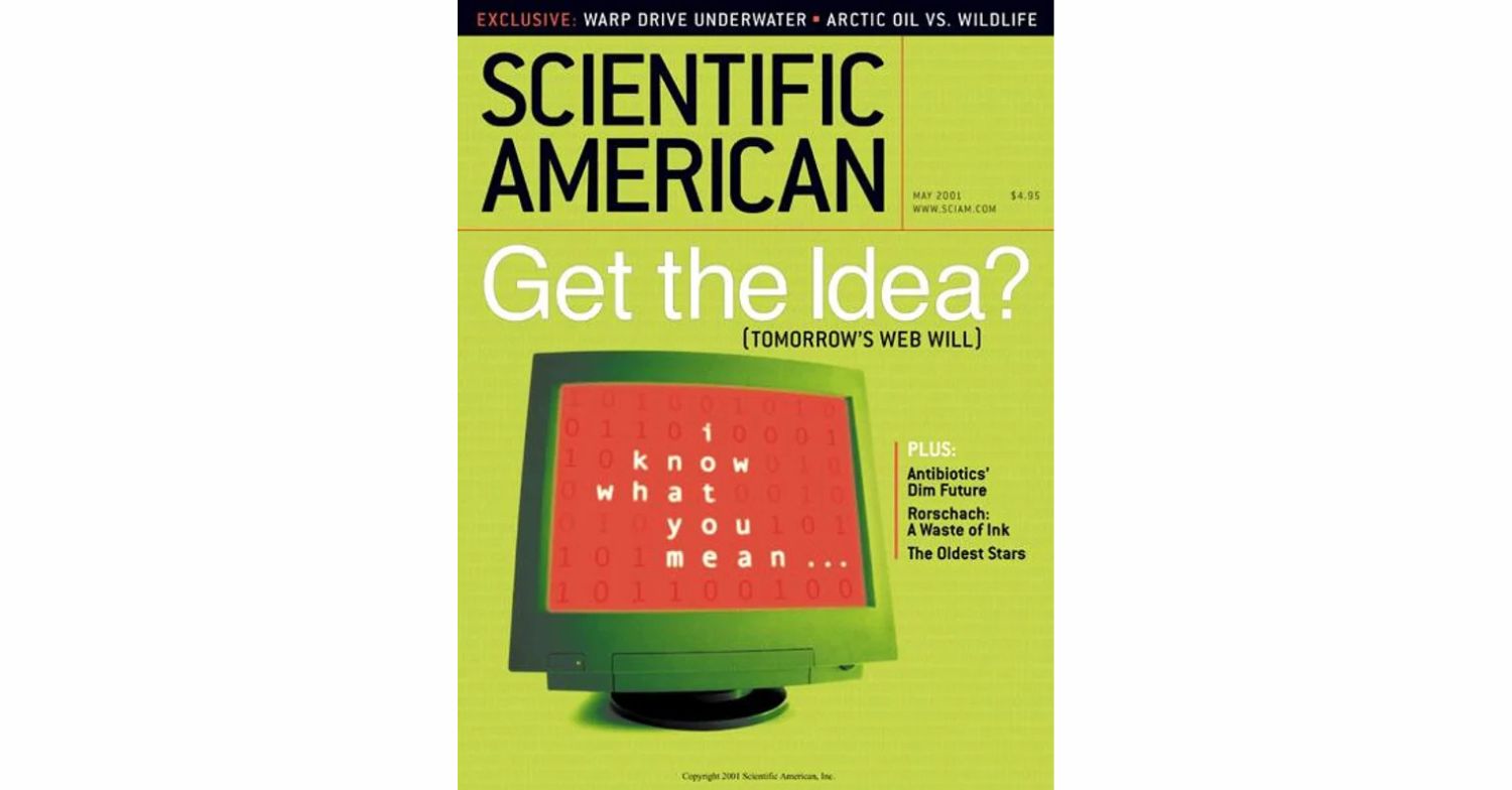 The 25th anniversary of the Semantic Web paper in Scientific American